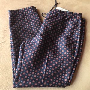 J. Crew Floral Print Pants